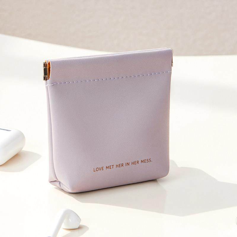 弹片收纳包迷你化妆包便携式小巧随身钥匙卡包证件姨妈巾内小包包,淘宝优惠券,粉丝福利购,淘宝优惠卷