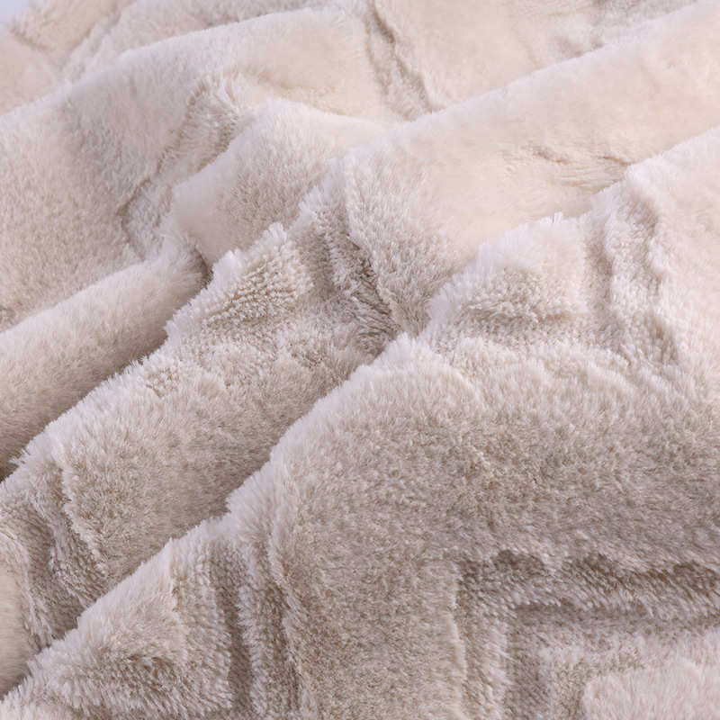 2024新品3D兔毛提花毛绒布家纺鞋材服装时尚面料,淘宝优惠券,粉丝福利购,淘宝优惠卷