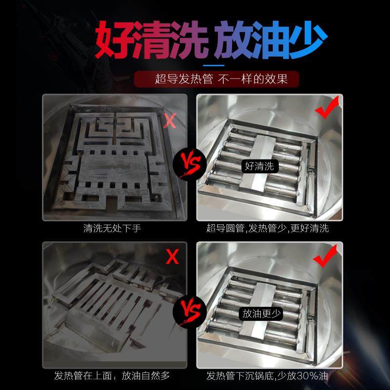 大型油炸机商用煤气恒温油炸炉炸豆泡扣肉鸡爪鱼麻园球薯片油炸锅,淘宝优惠券,粉丝福利购,淘宝优惠卷