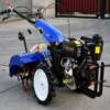 New multi-functional micro tillage machine, four-wheel drive diesel ten-horsepower orchard trenching machine, plowing and ridging machine factory