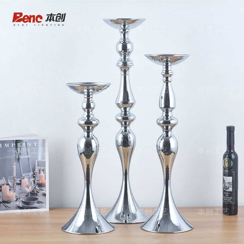 舞台装饰新款婚庆道具路引铁艺电镀花器花瓶摆件欧式酒店装饰品,淘宝优惠券,粉丝福利购,淘宝优惠卷