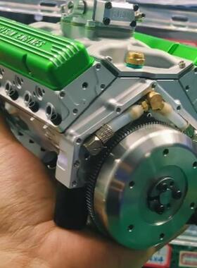 跨境新款发动机V8发动机摆件套件树脂工艺品摆件汽油顶置气门摆件