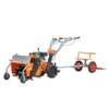 Diesel gasoline multifunctional cultivator agricultural small new soil loosening trencher weeder four-wheel drive micro tillage machine