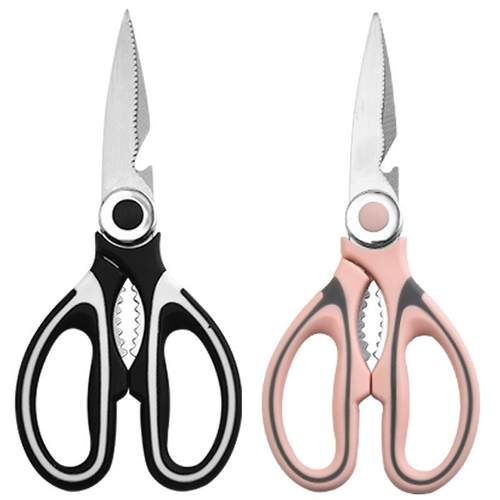 厨房剪刀强力鸡骨剪家用不锈钢专用剪骨头大剪刀多功能杀鱼食物剪 - 图3