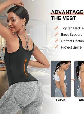 Women Shapewear Underbust Corset Body Shaper Latex Waist Tra