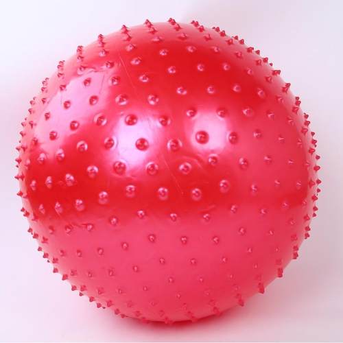 正品瑜球带刺瑜球珈球摩点健身球儿童球按成人球舞蹈球球玩具包伽 - 图1