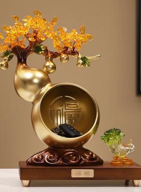 新中式五福临门入户玄关门厅钥匙收纳摆件家居好物乔迁新居礼品