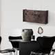 Solid wood wireless router storage box wall-mounted set-top box storage rack wif living room light cat TV wall storage box