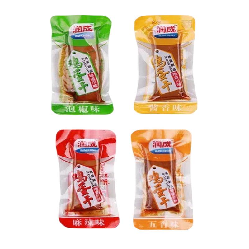 润成香辣酱香烧烤五香味鸡蛋干2500g经典鸡蛋制品豆干零食小吃