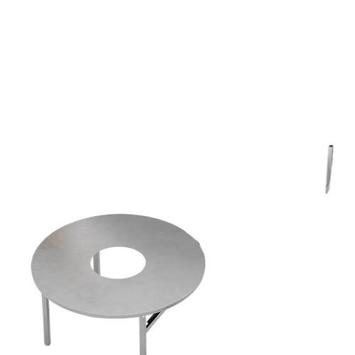 锈钢烤涮一体火锅桌电见详情磁炉烤肉韩式炉厅可折叠不餐收纳桌方 - 图3