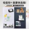 Frameless round hole hole plate shelf multifunction storage hanging socks accessories hardware tools hanging board wall