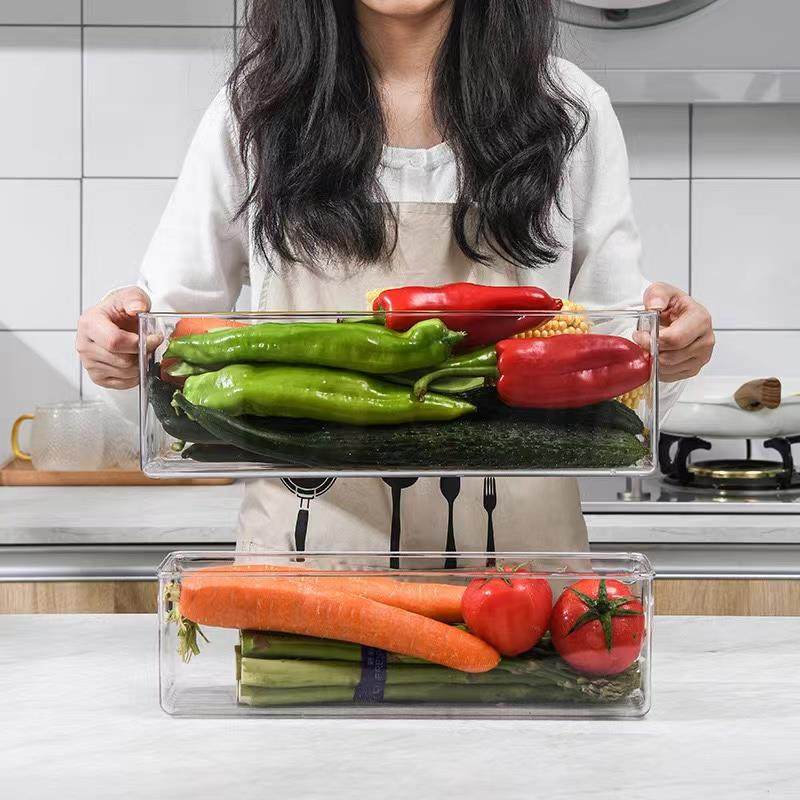 冰箱收纳盒家用加厚透明食品级保鲜盒饮料多款式可叠加蔬菜冷冻盒,淘宝优惠券,粉丝福利购,淘宝优惠卷