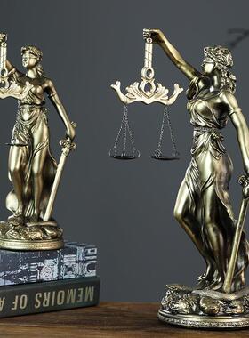 仿铜神话摆件跨境树脂艺术工艺品家居摆饰品餐厅酒吧玄关桌面装饰