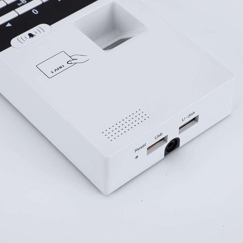 Fingerprint access control system supporting all-in-one machine office video intercom fingerprint sensor card attendance access control machine