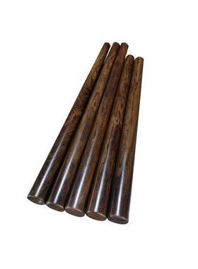 黑紫檀(风车木)文玩随身木棍把玩棍圆棍木棍硬木料杆圆木棒圆形