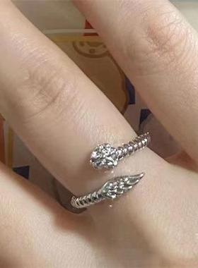 慕Ter原创设计 bounprem麻绳西兰花翅膀开2023爆款戒指礼物