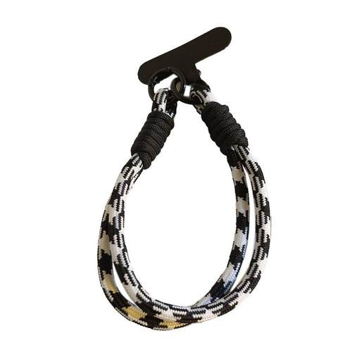 简约ins纯色双链腕带挂件含夹片短款手机挂绳钥匙扣ccd相机拍立得 - 图3