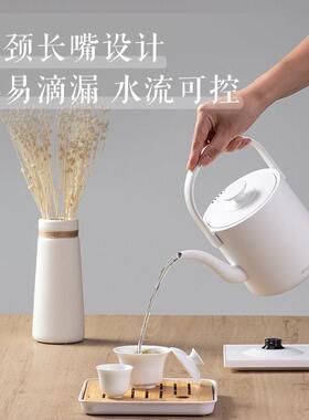 慢味烧水壶泡茶专用电热水壶随手泡提梁长嘴汀壶功夫茶家用不锈钢