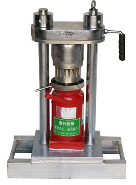 小型手动压油机千斤顶压油设备芝麻菜籽榨油机固液分离手压机