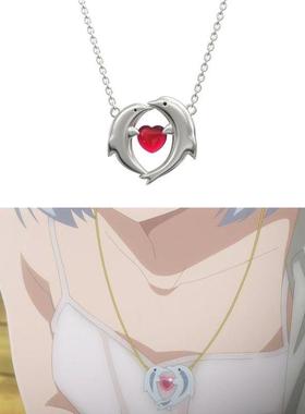 魔女之旅伊蕾娜海豚项链小众原创设计轻奢ins时尚精致百搭送好友