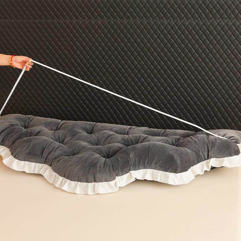 High-end bedside cushion soft-packed tatami waist protector dormitory mobile phone bed back cushion bay window sofa cushion