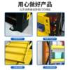 Household bulky items storage rack under the empty shelf multi-layer dust-proof curtain hole board storage shelf living room storage