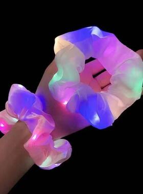 发光发圈闪光led手环紫