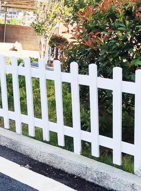 碳化防腐木栅栏室外隔断实木庭院草坪花园围栏户外木栏杆护栏