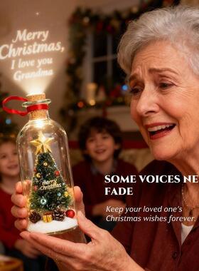 J 74203 Christmas Tree Message Bottle Gift 圣诞树中信