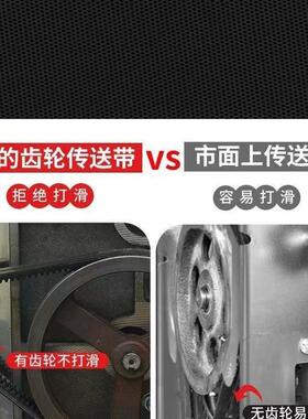 广东强厨立式高速压面机 304材质不粘商用压面机 单摇35型号