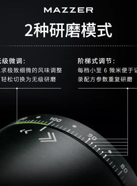mazzer philos 单剂量意式电动磨豆机家用手冲咖啡自动研磨机商用