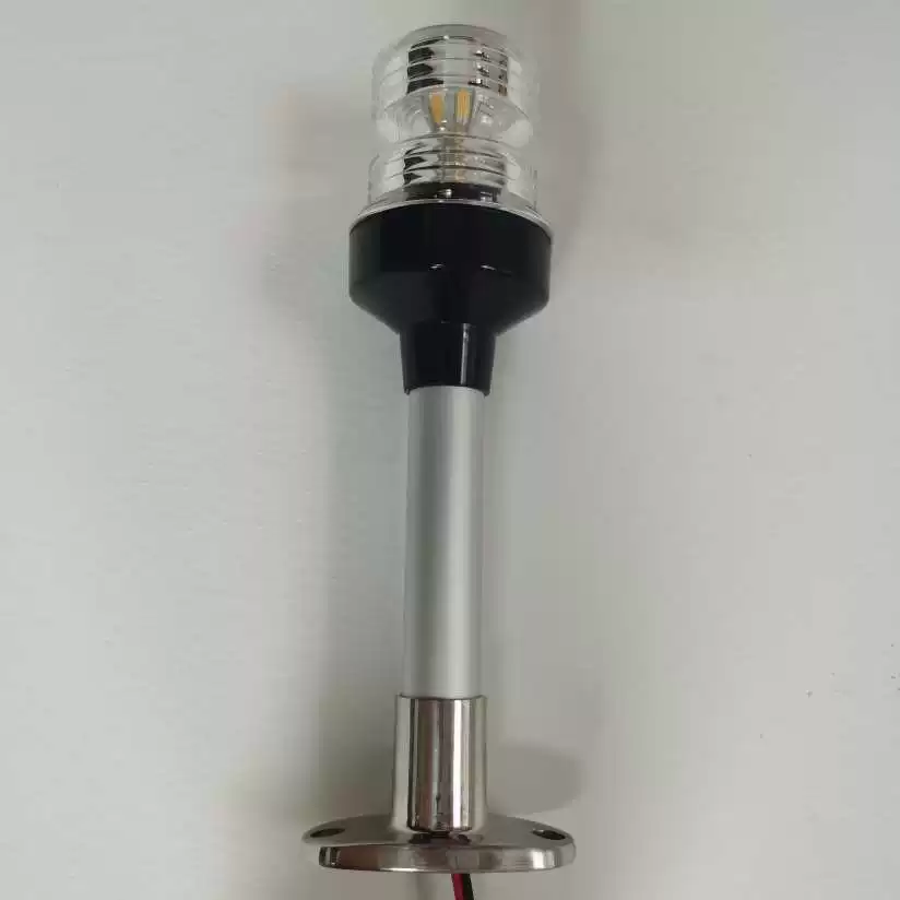 [现货供不锈钢底座铝阳极杆360度LED游艇环照灯12~24V游艇环照灯]