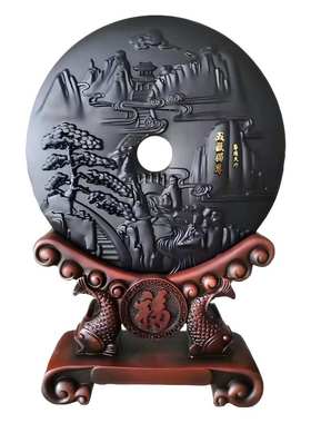 全景泰山石敢当平安扣摆件客厅办公室家居会议礼品玉石摆件开业批