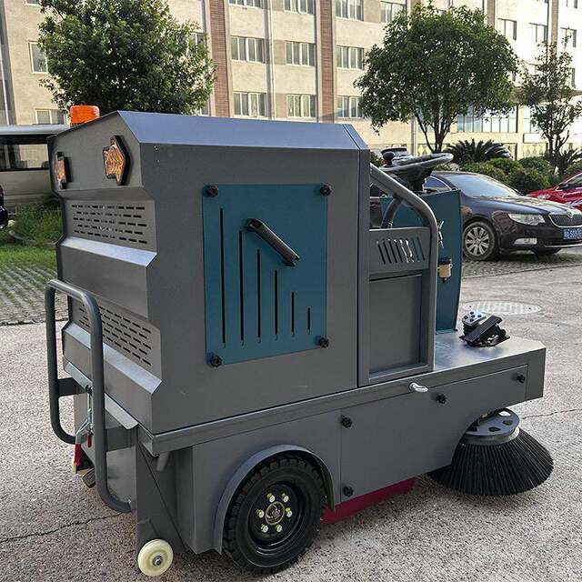 Greenland sanitation road sweeper 1400 shedless driving sweeper multi-functional industrial sweeper