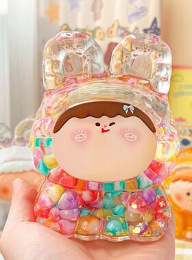 抖音爆款爆闪12.2cm巨无霸莉莉丝盲袋超大莉莉丝摆件入油流沙摆件