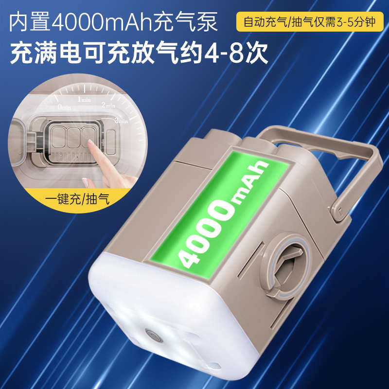 折叠气床户外全自动充气床垫单双人家用打地铺睡垫野露营帐篷午休,淘宝优惠券,粉丝福利购,淘宝优惠卷