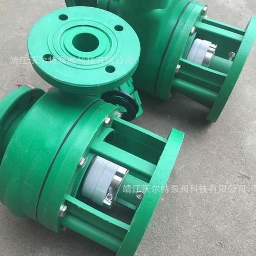 FPZ80/100/65/50/40/32/25增强聚丙烯自吸泵FP耐腐蚀离心泵耐酸碱 - 图3