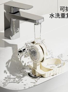 Wall-mounted suction cup ashtray for home use, suitable for