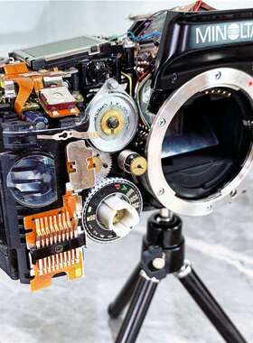 怀旧复古朋克相机摆件机械制作老物件手工艺品收藏创意金属装饰品