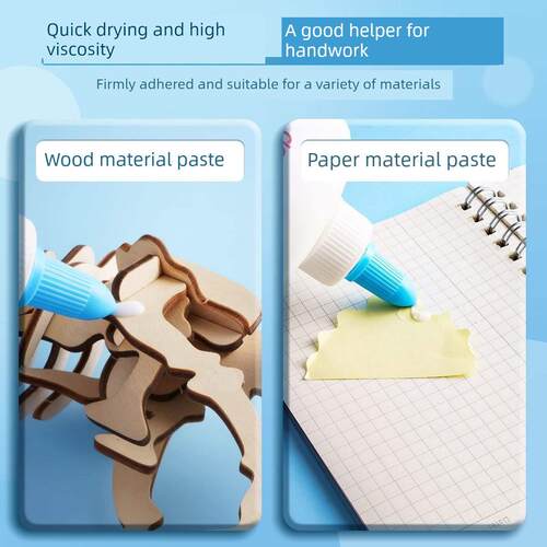 clear glue 手工胶水 pva craft glue 250g clear drying white - 图1