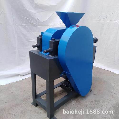 实验室双辊破碎机小型密封式对辊粉碎机矿石煤炭化验辊式挤压机 - 图0