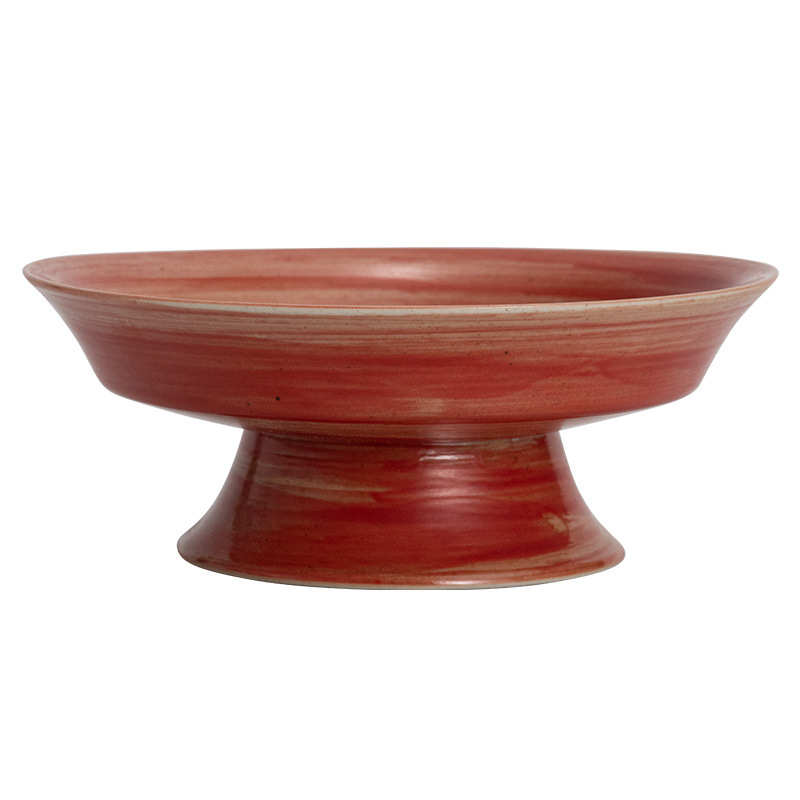 Fan Yi Rijiri Fine Ceramic Powder Inspiring Gaozu Dry Brewing Pot Pot Harvest Fruit Snacks Fruit Snacks Kung Fu Tea Set Accessories