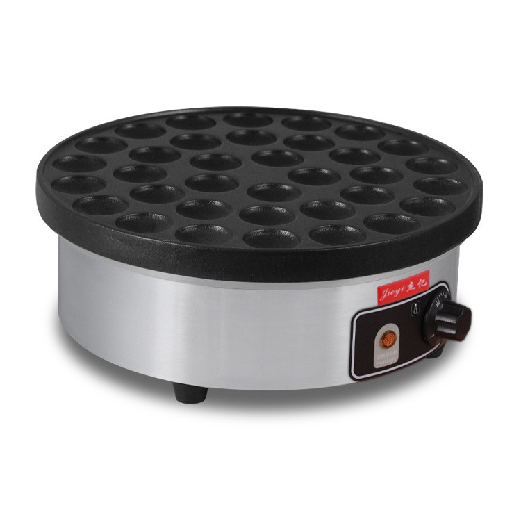 Jieyi 35-hole round waffle machine commercial electric Japanese waffle machine waffle oven scone machine snack equipment