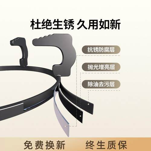 煤气灶支架嵌入式天燃气炉托架台子配件大全防滑华帝方太老板通用 - 图1