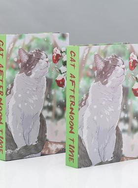 儿童绘画 画类假书彷真书摆件样板间道具模型书套幼儿园创意摆设