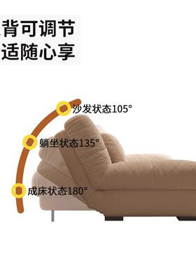 沙发床一体两用可翻折家用沙发小户型出租房超软云朵沙发床耐用