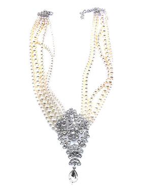 Multi layer pearl, crystal, gemstone, water droplet