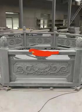 花岗岩石栏杆芝麻灰芝麻白多规格升旗台石雕栏板学校位旗台围栏