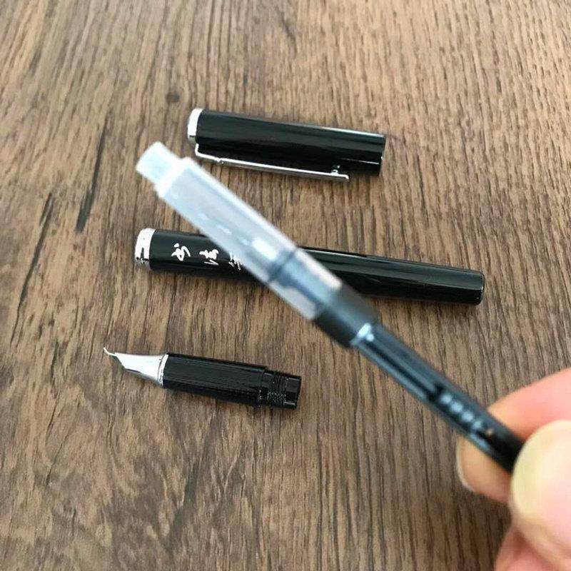 （免费笔头）益人3275金属艺术笔肘部弯曲笔头学生书写硬笔书法签名笔,淘宝优惠券,粉丝福利购,淘宝优惠卷