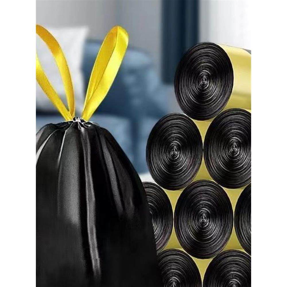 大号抽绳袋加厚手提式果蔬收纳袋家用厨房黑色塑料袋客厅宿舍,淘宝优惠券,粉丝福利购,淘宝优惠卷